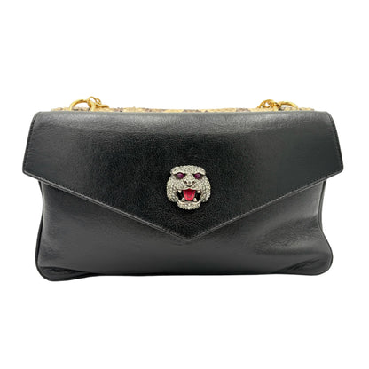 Gucci Thiara Double-Black/Python : Medium