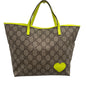 Gucci Monogram Supreme Neon Heart Tote