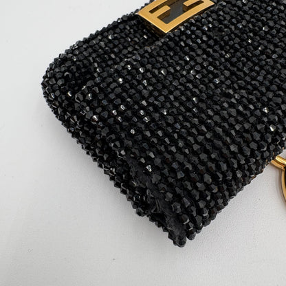 Fendi Nano Beaded Baguette Charm/Mini Bag