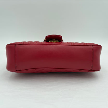 Gucci Small Red Marmomt Flap