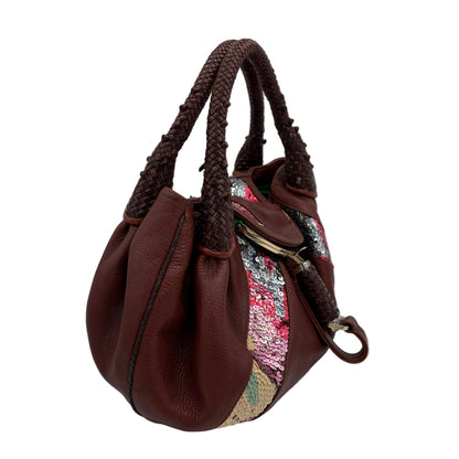 Limited Edition Fendi Leather Sequin Spy Bag