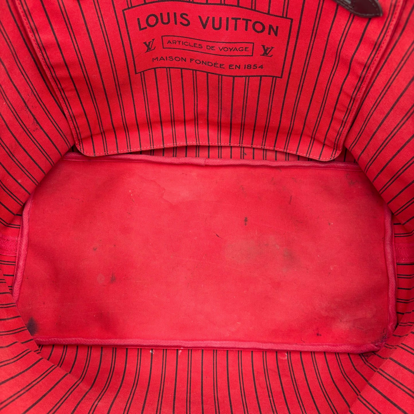 2015 Louis Vuitton Neverfull GM AS IS Damier Ebene