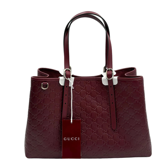 MIB Gucci GG Emblem Tote Guccissima