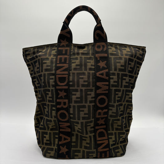 Vintage Fendi Roma Zucca Tote