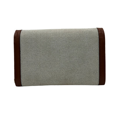 Saint Laurent  Uptown Chain Wallet In Micro Raffia Crossbody
