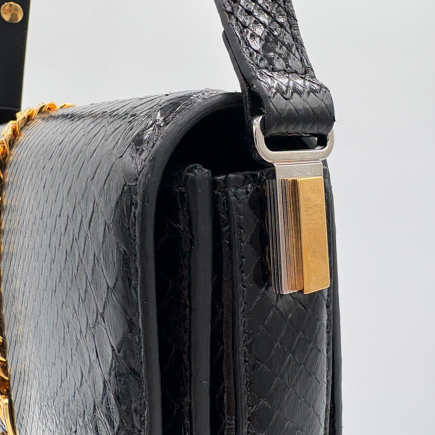 Gucci Snake Python Sylvie Shoulder Bag