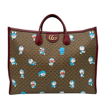 Gucci Doraemon mini Tote large GG-Monogram Red