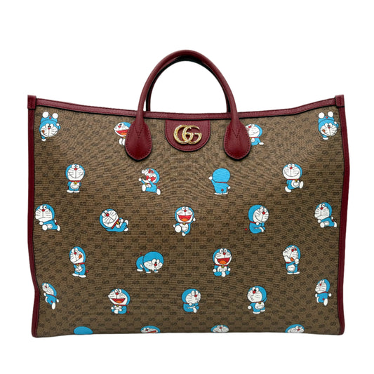 Gucci Doraemon mini Tote large GG-Monogram Red