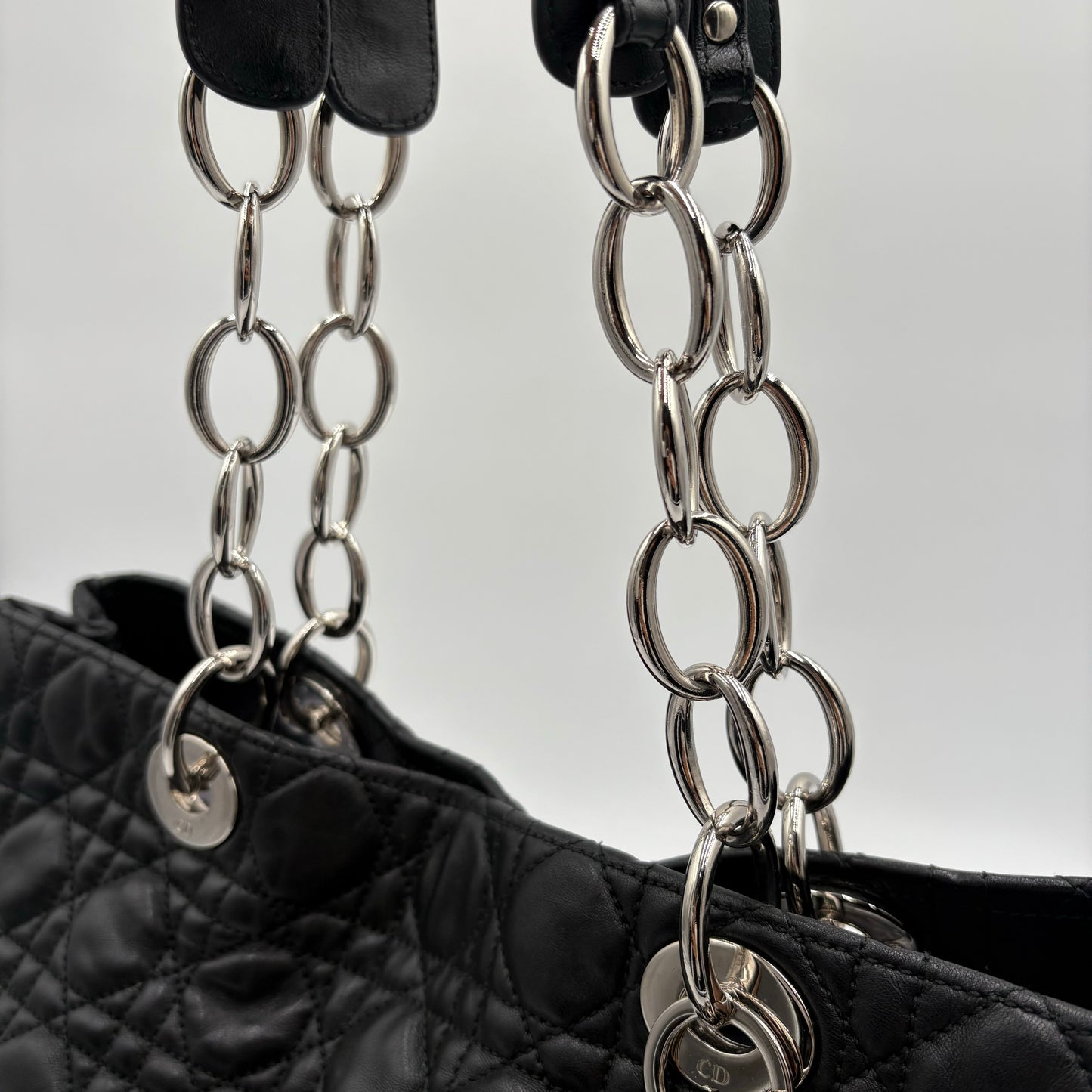 Christian Dior Cannage Lady Dior Soft Tote