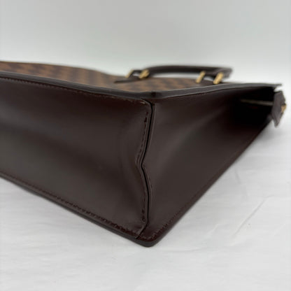 2001 Louis Vuitton Sac Plat Damier Ebene