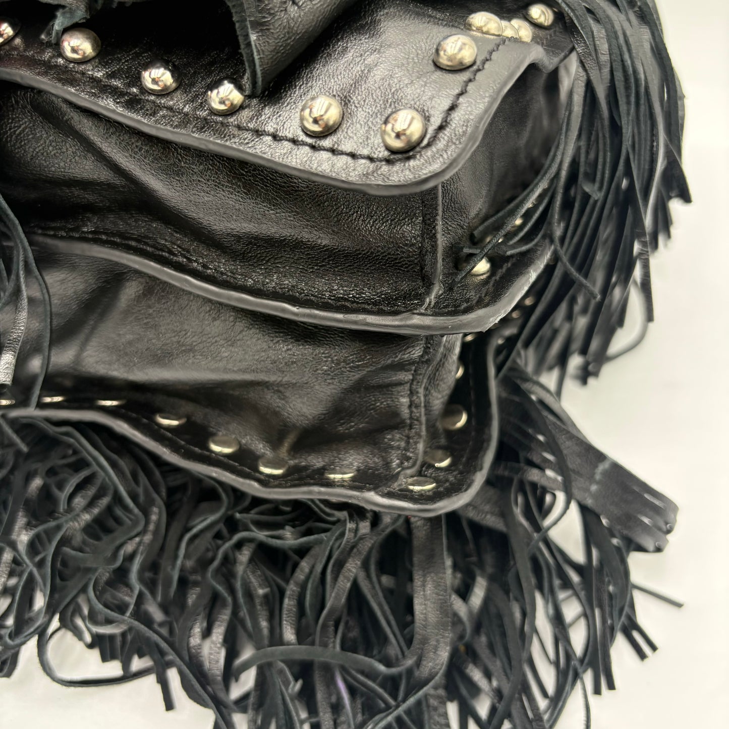 Prada Fringe Top Handle Bag