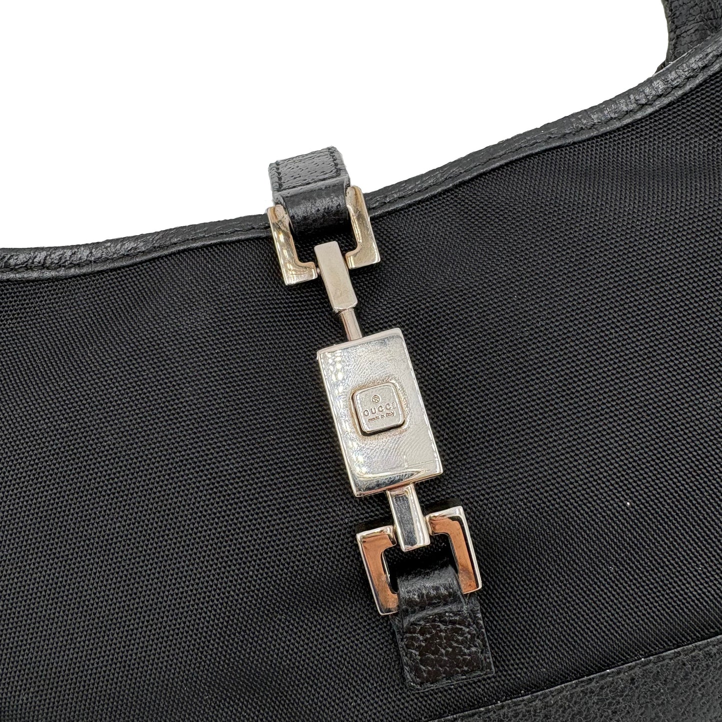 Gucci Mini Piston Lock Jackie Nylon/Leather