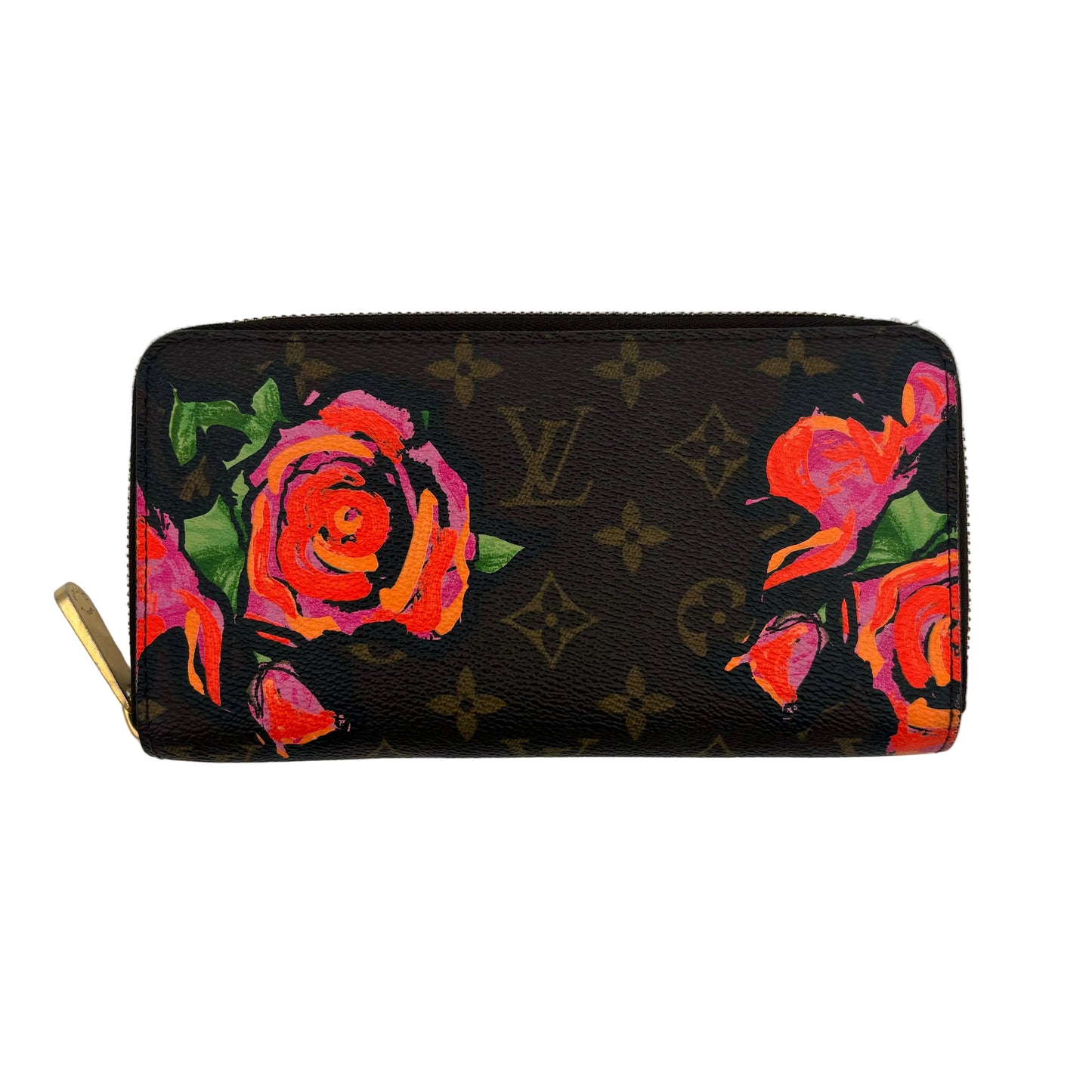 MINT Louis Vuitton Limited Edition Stephen Sprouse Roses Zippy Wallet