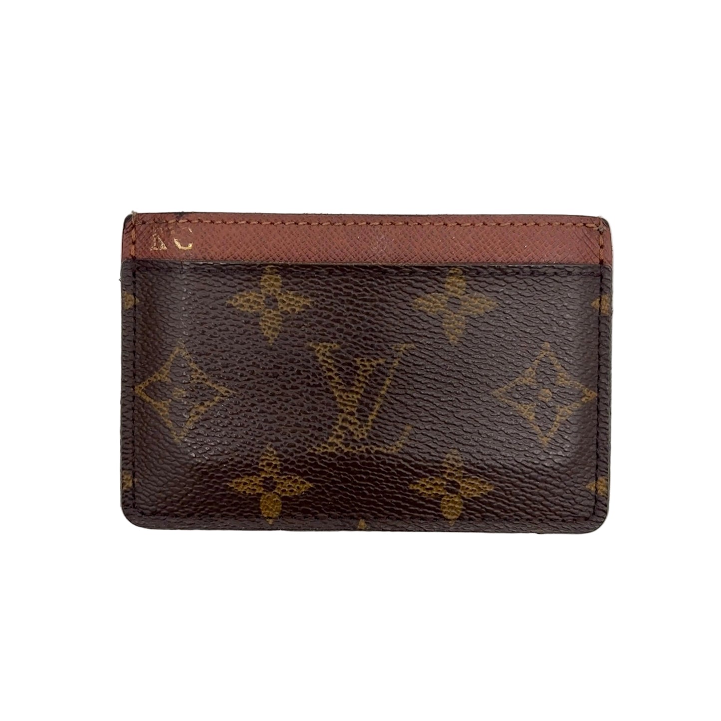 Louis Vuitton Card Holder W/Initials