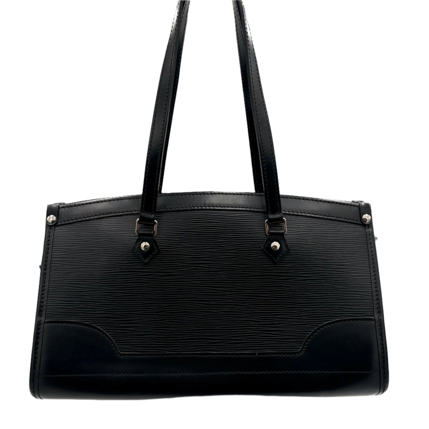Louis Vuitton Madeleine Handbag-Black Epi : PM
