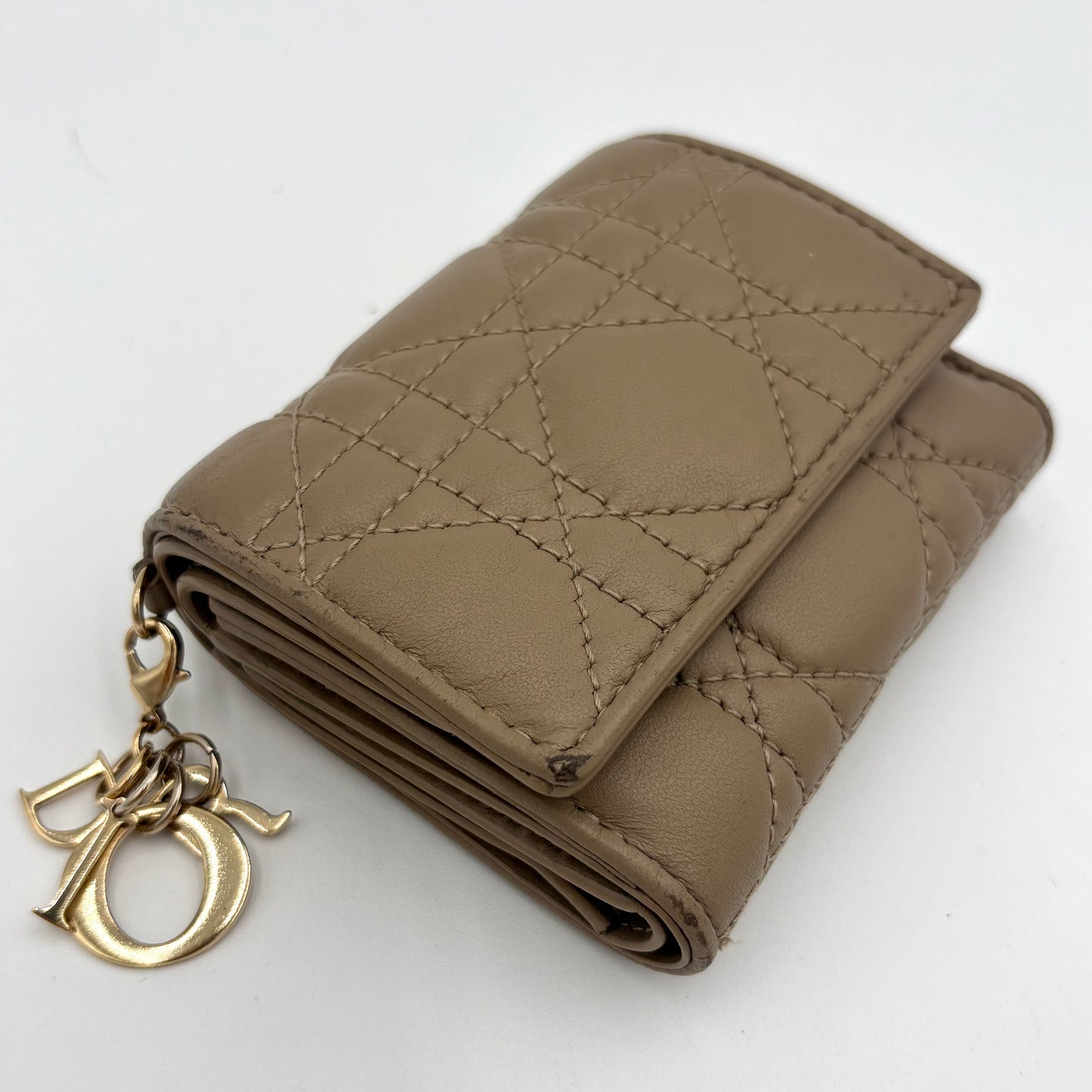 Christian Dior Lotus Trifold Wallet
