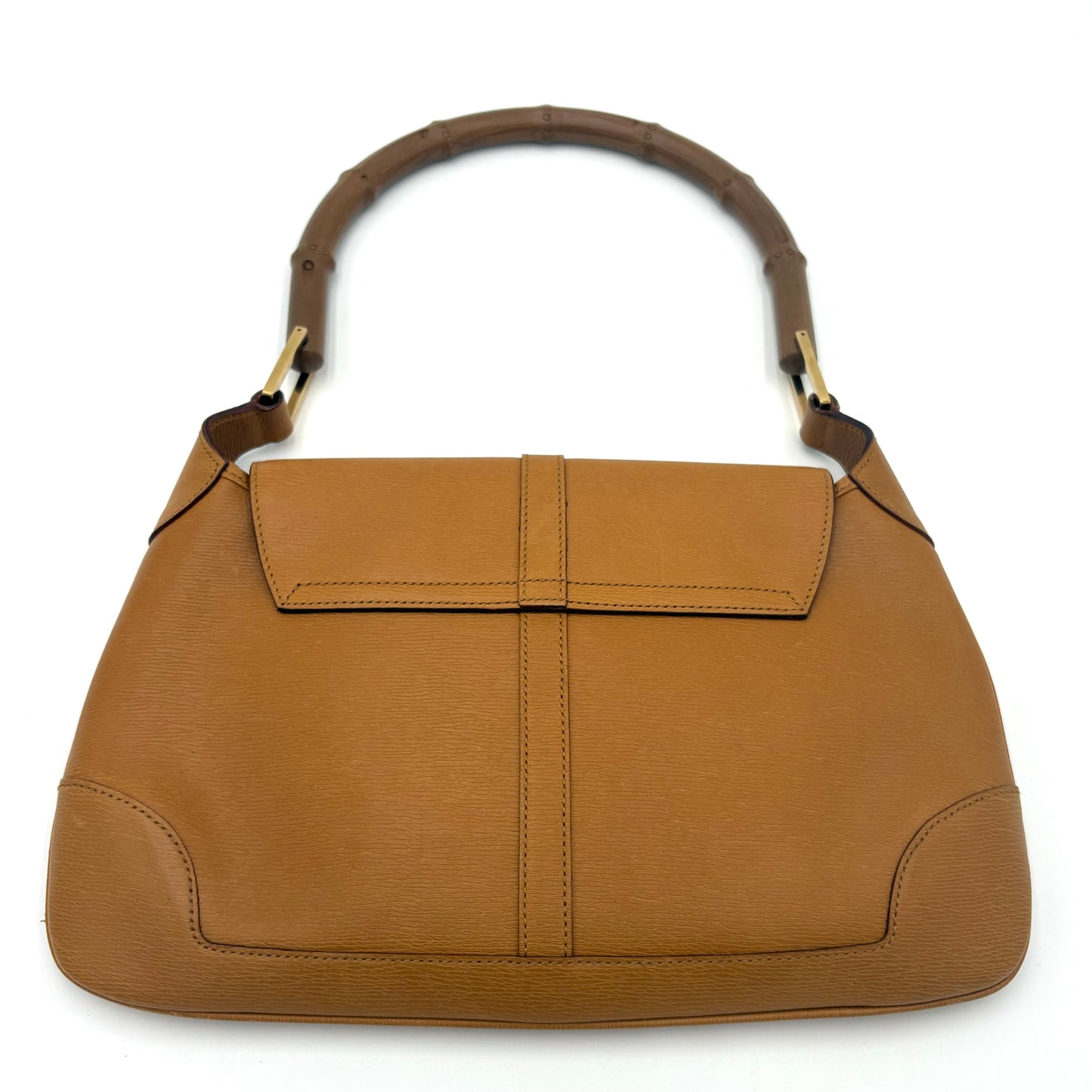 Gucci Tan Jackie Bamboo Handle