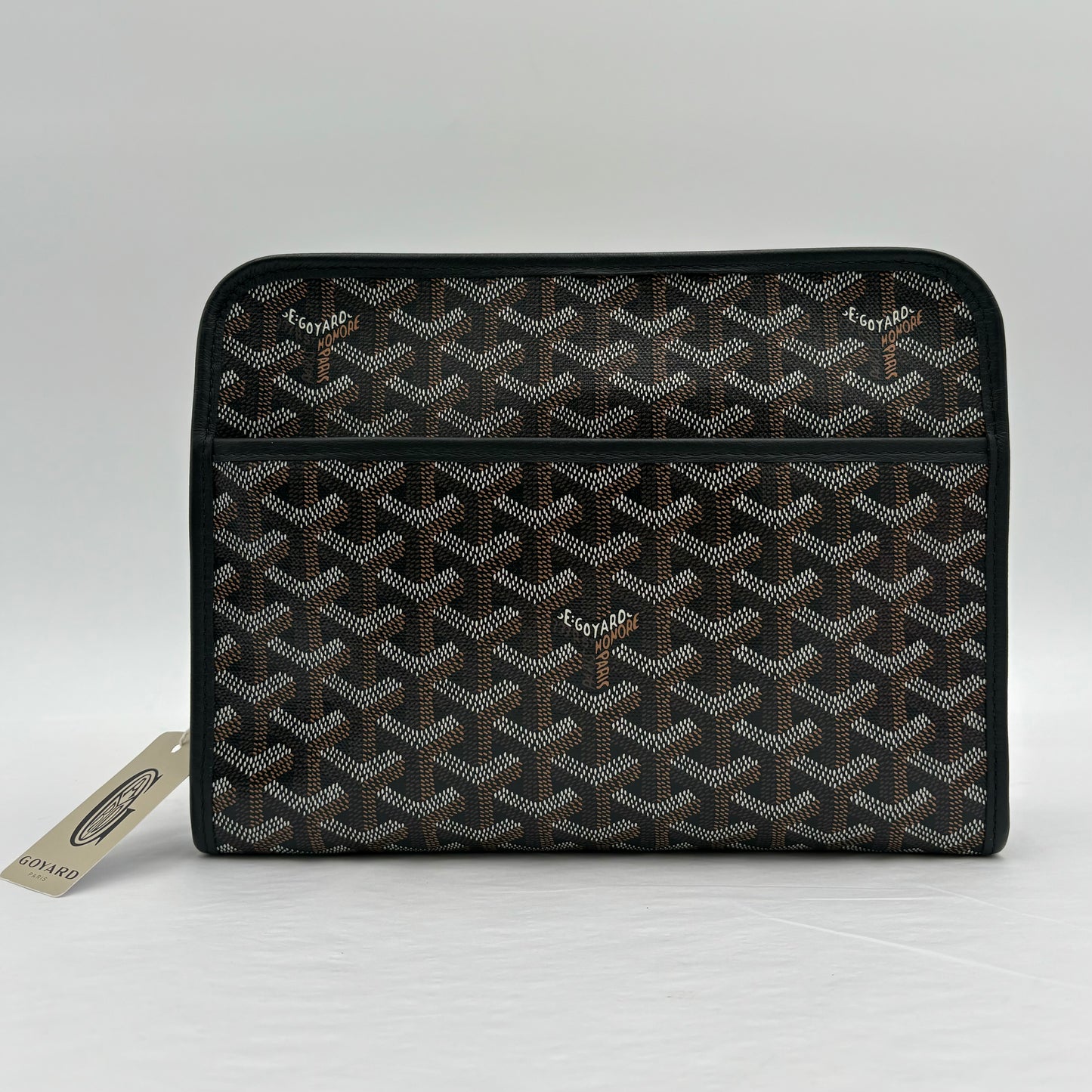 Goyard Black Trousse De Toilette Bag