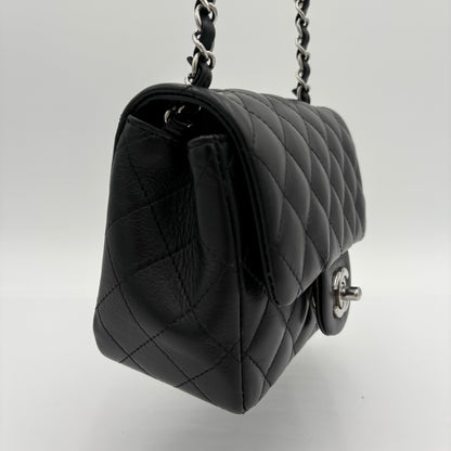 2023 Chipped Chanel Mini Square Classic Single Flap