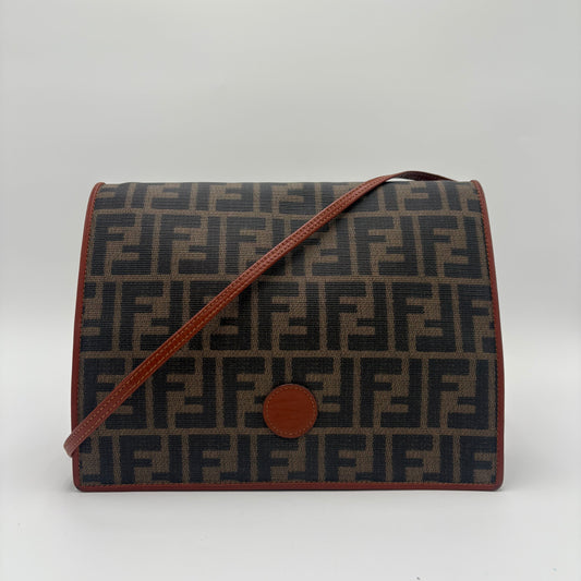 Vintage Fendi Zucca Crossbody/Clutch