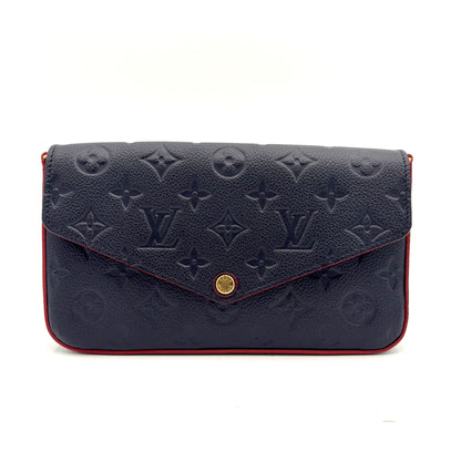 2021 Louis Vuitton Felicie Empreinte Leather