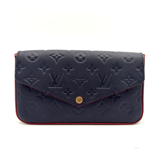 2021 Louis Vuitton Felicie Empreinte Leather