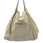 Gucci Soho Hobo Shoulder Bag-Ivory : Large