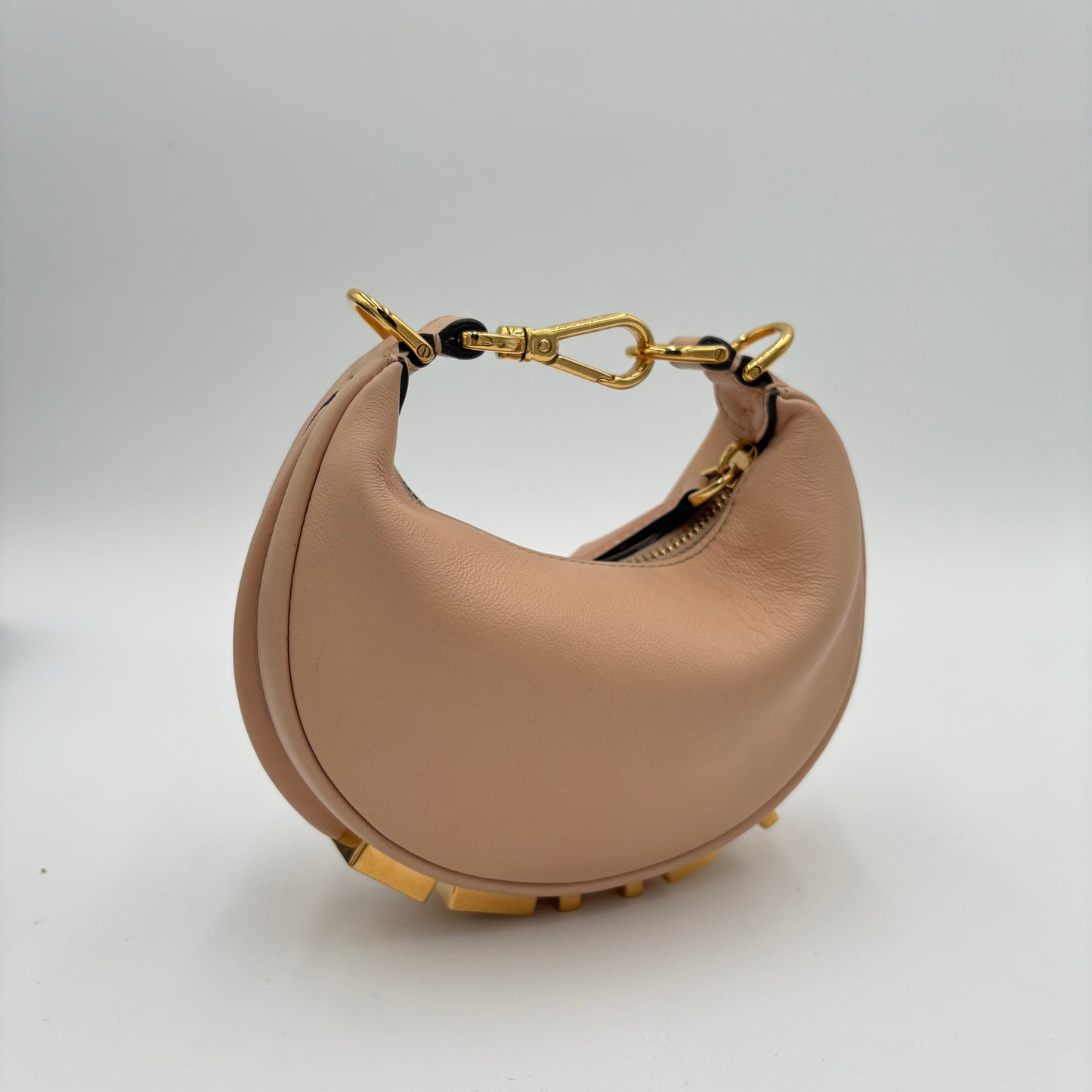 Fendigraphy Vitello Grace Mini Hobo Bag
