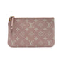 Louis Vuitton Double Zipper Pochette: Pink