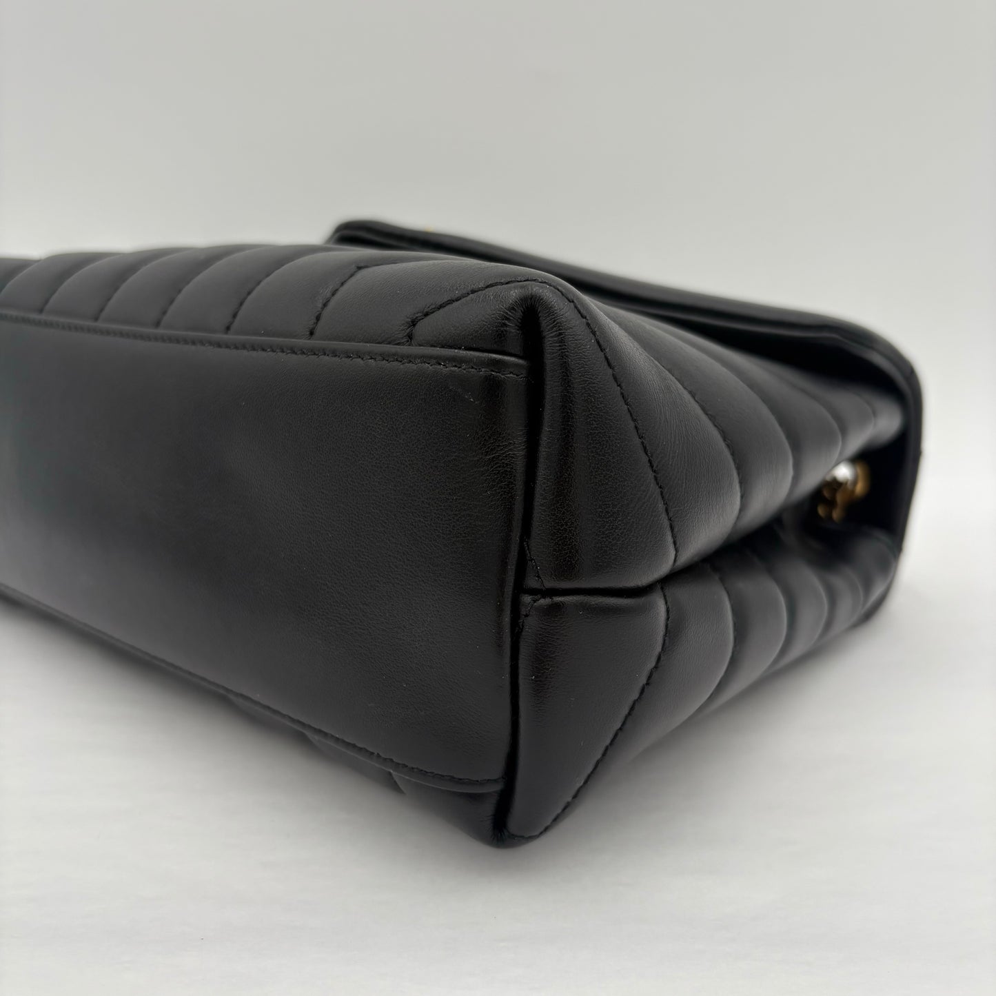 Saint Laurent Loulou Small Shoulder Bag Black