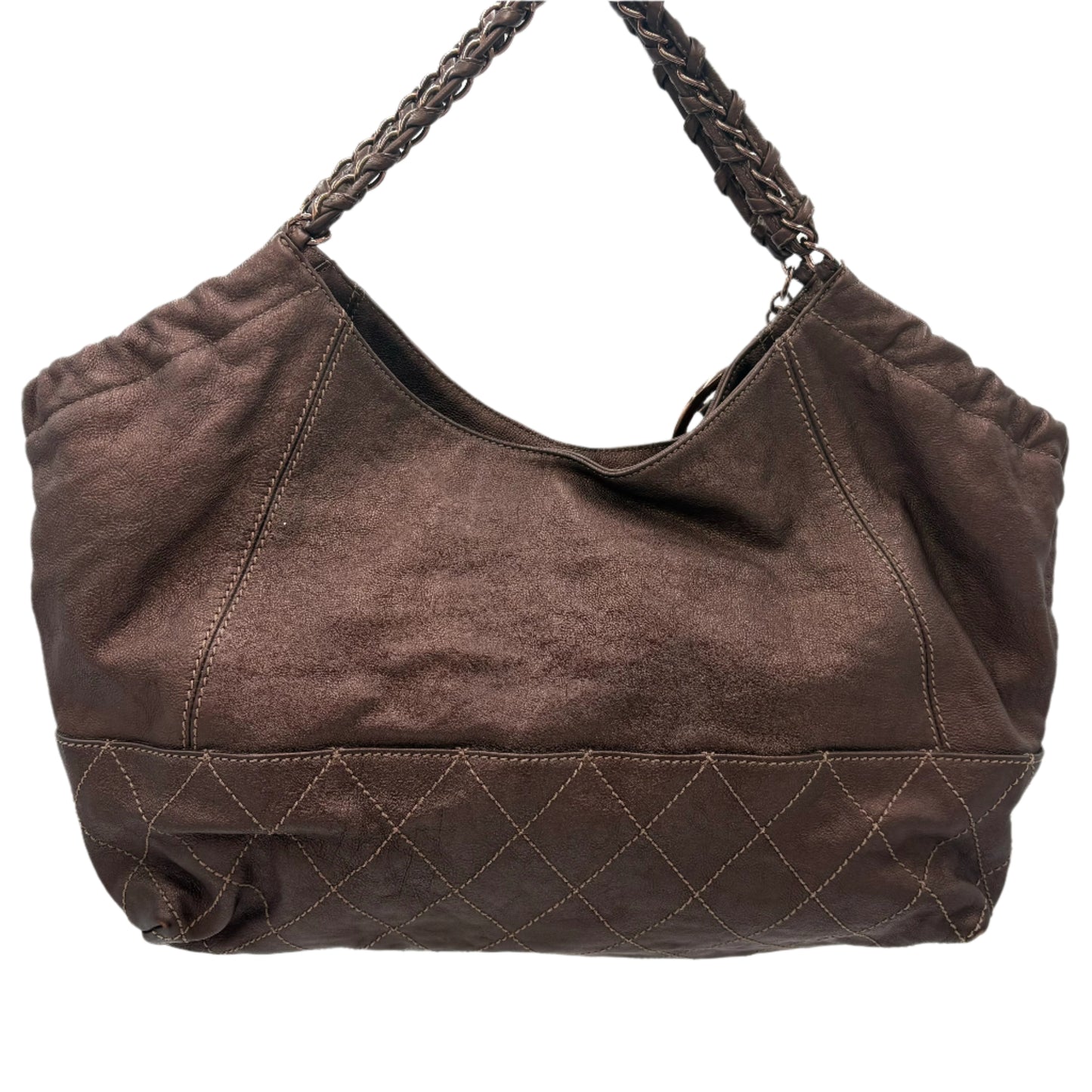 2007 Chanel Coco Cabas Brown Tote