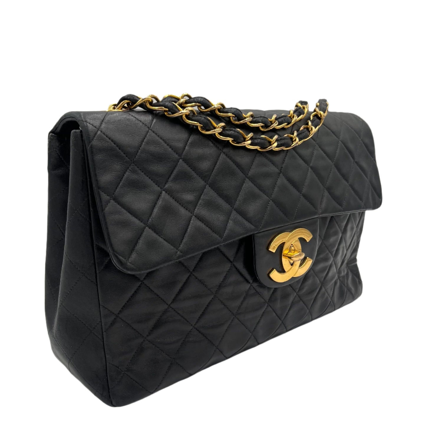 2001 Chanel Maxi Single Flap Bag