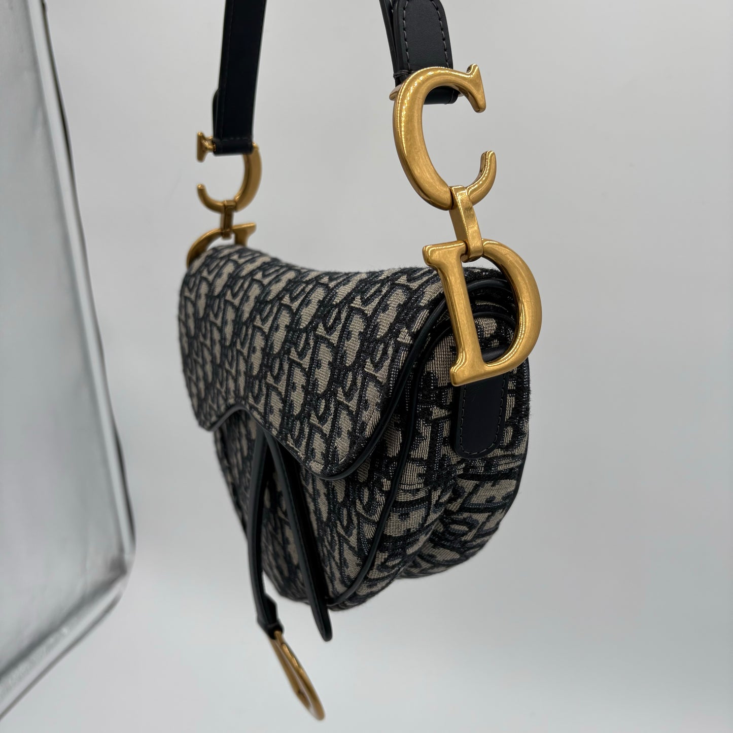 2024 Christian Dior Saddle Bag Oblique Jacquard