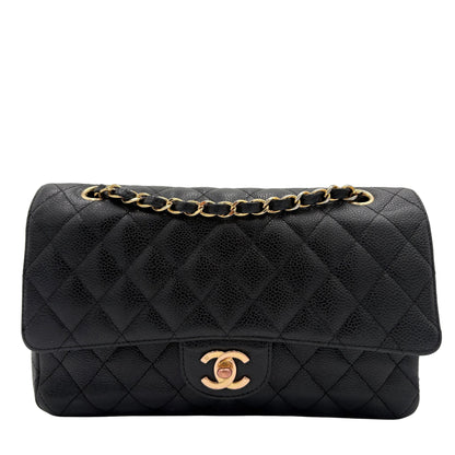 Pre 2008 Chanel Caviar Gold Hardware Double Flap