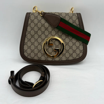 Gucci Blondie Shoulder Bag w/2 Straps