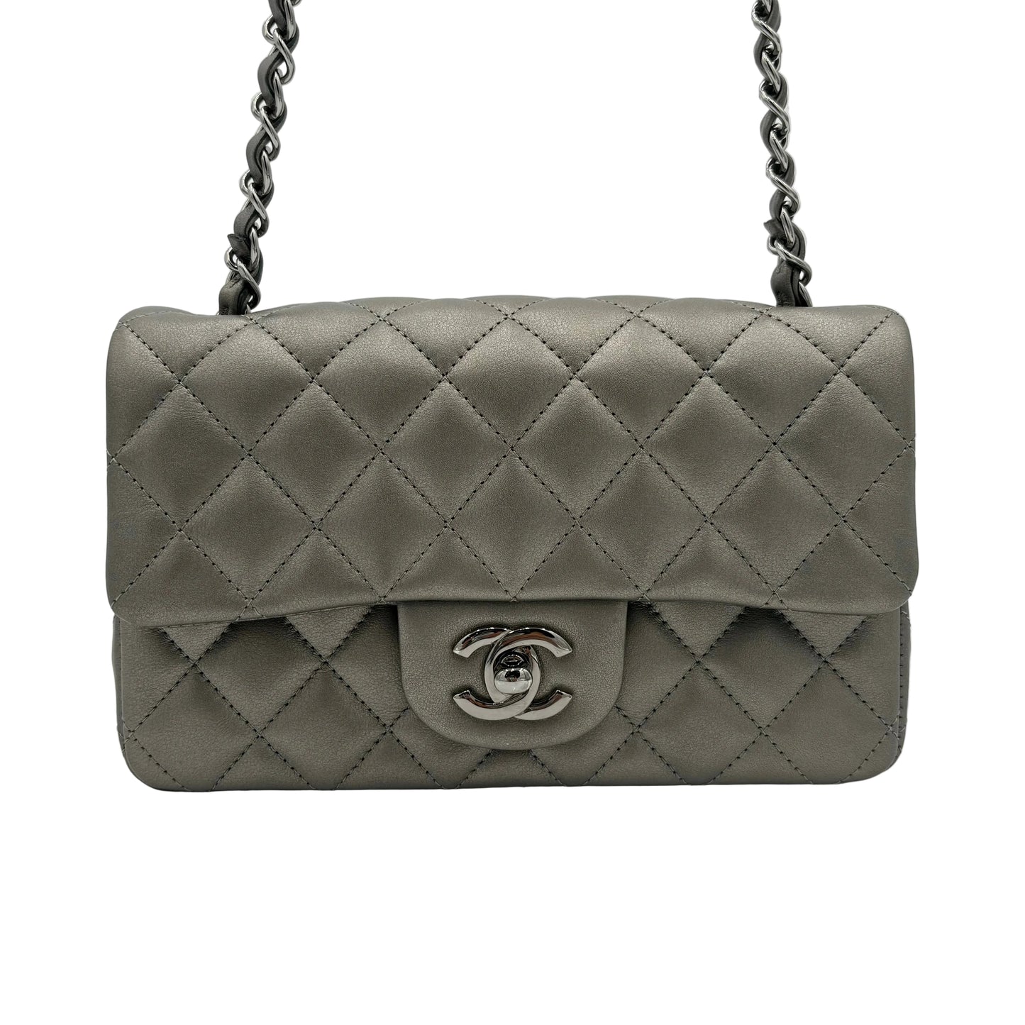 MIB 2021 Chanel Mini Rectangular Single Flap