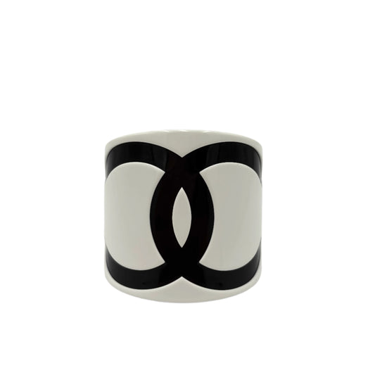2001 Chanel CC Resin Wide Cuff