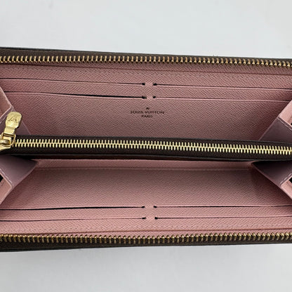 Chipped Louis Vuitton Clemence Monogram/Rose Ballerine