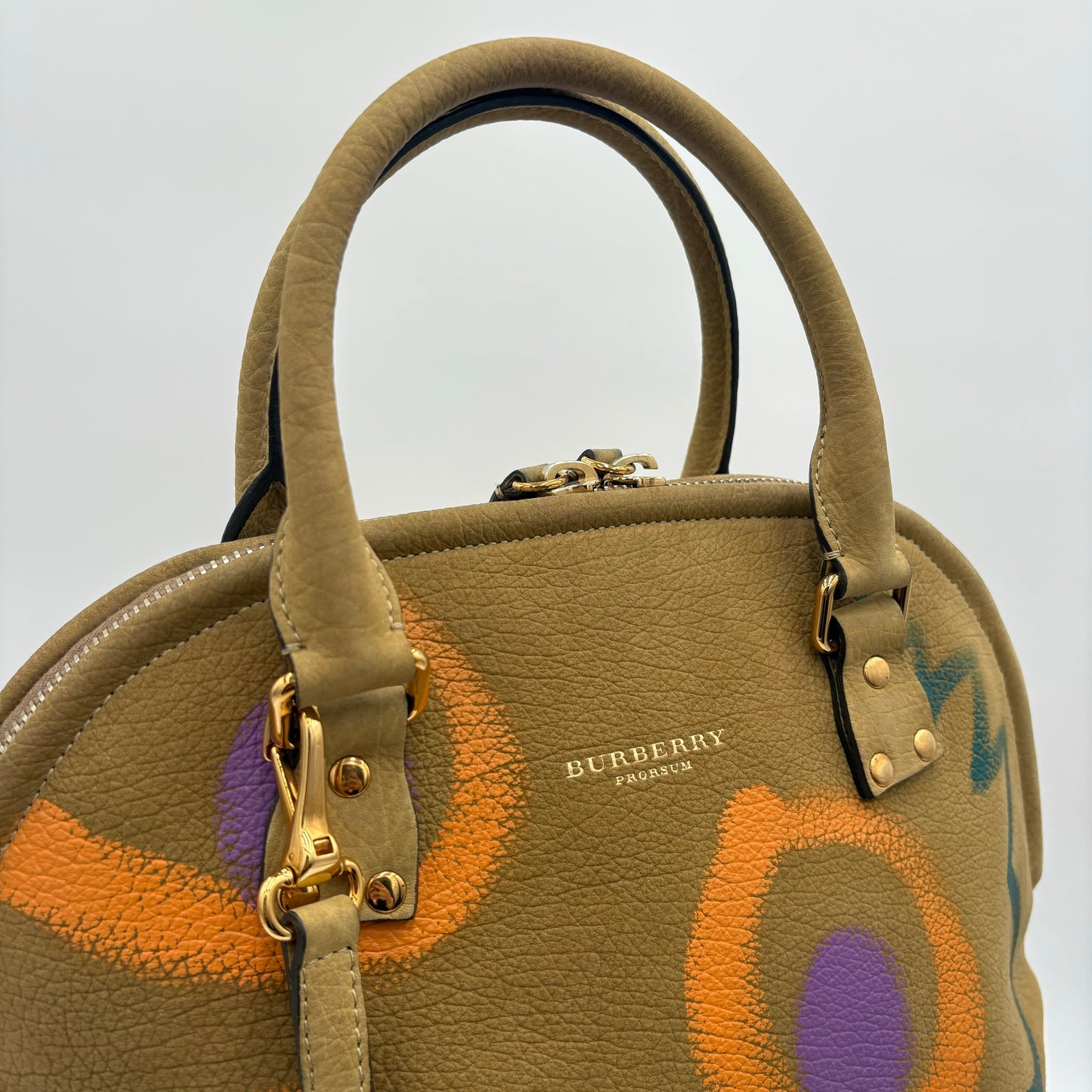LIMITED Burberry X Scarlett Honour Tull Handpainted Tote
