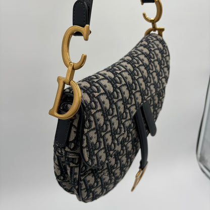 2024 Christian Dior Saddle Bag Oblique Jacquard