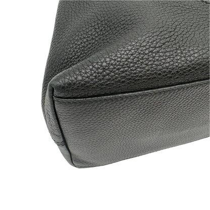 Gucci Soho Leather Chained Hobo Bag: Black