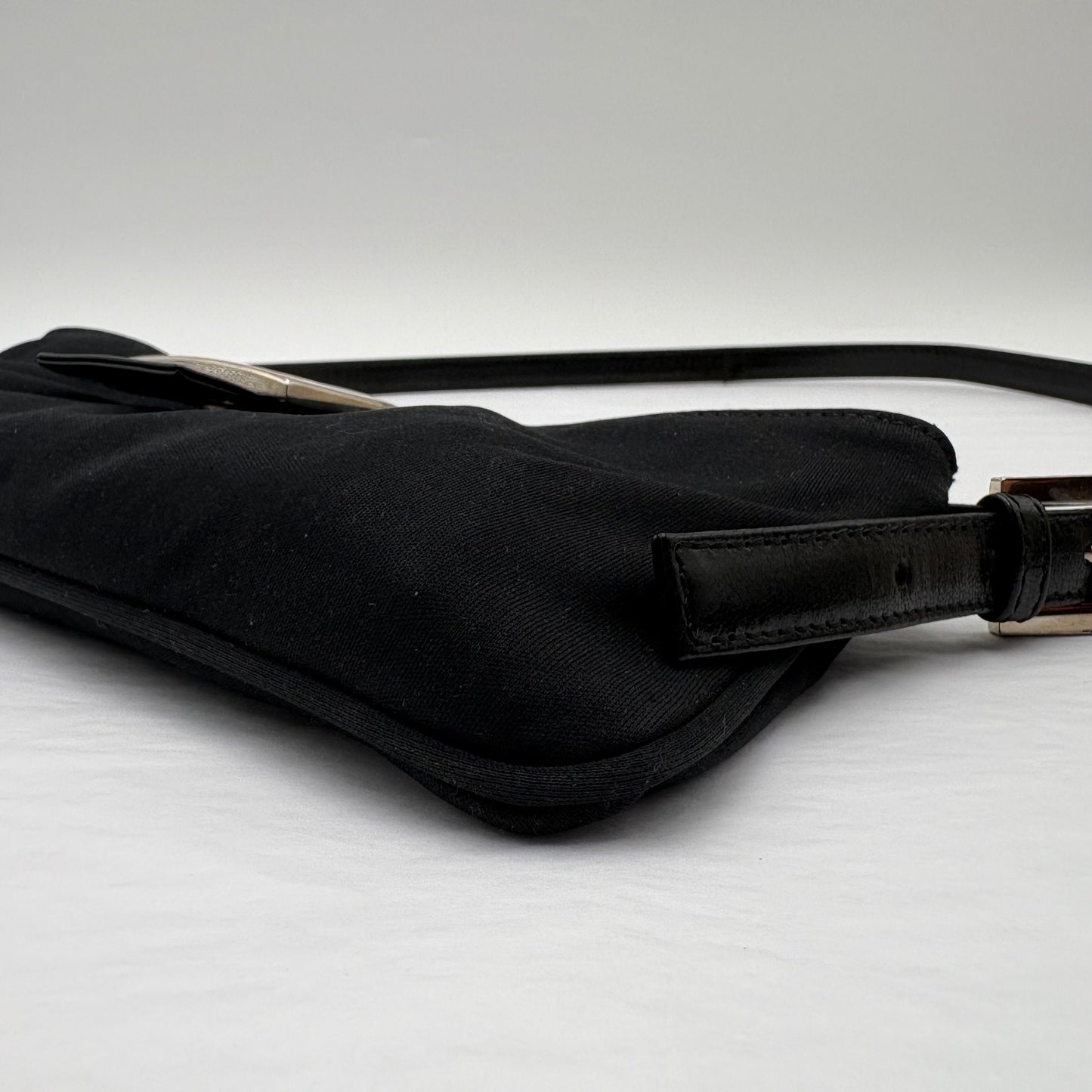 Vintage Fendi Nylon Flat Baguette