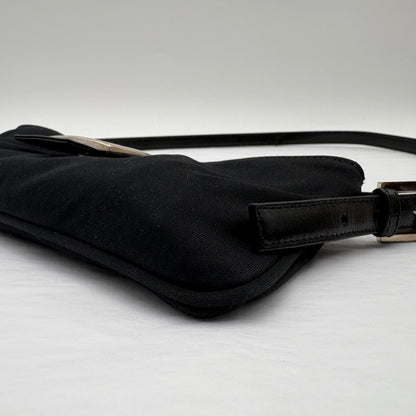Vintage Fendi Nylon Flat Baguette