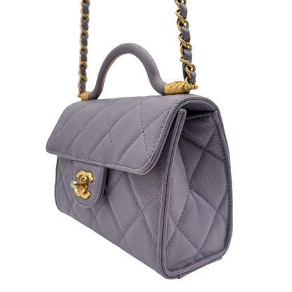 Chanel Mini Flap Timeless Top Handle Bag