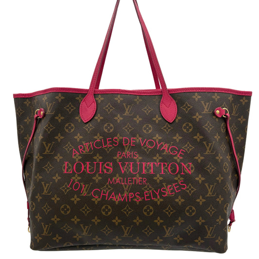 2013 Louis Vuitton Neverfull Ikat Flower Tote Bag
