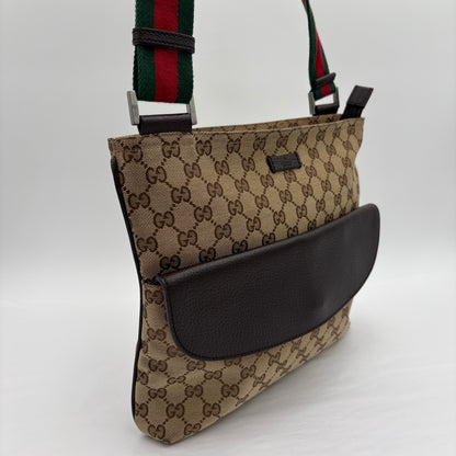 Gucci Canvas Web Messenger