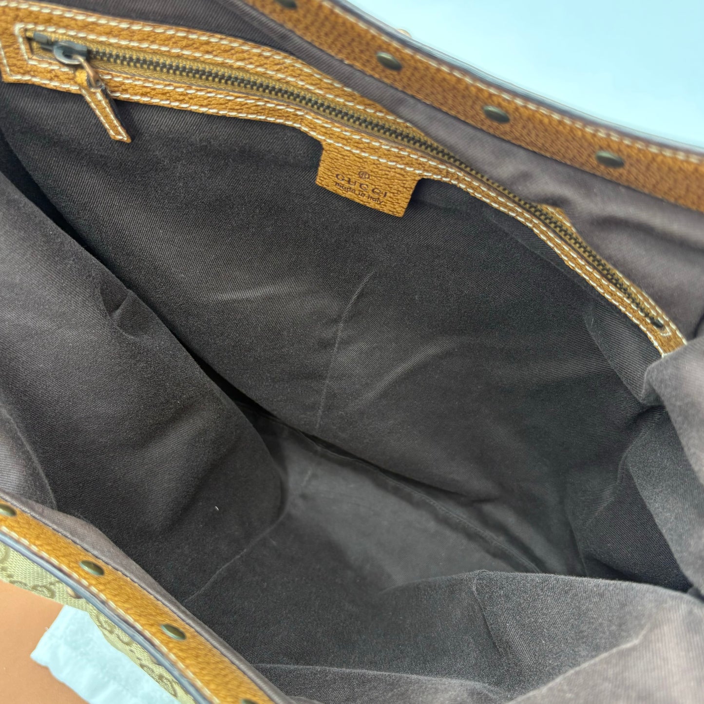 2004/05 Gucci Studded Bamboo Top Handle Hobo