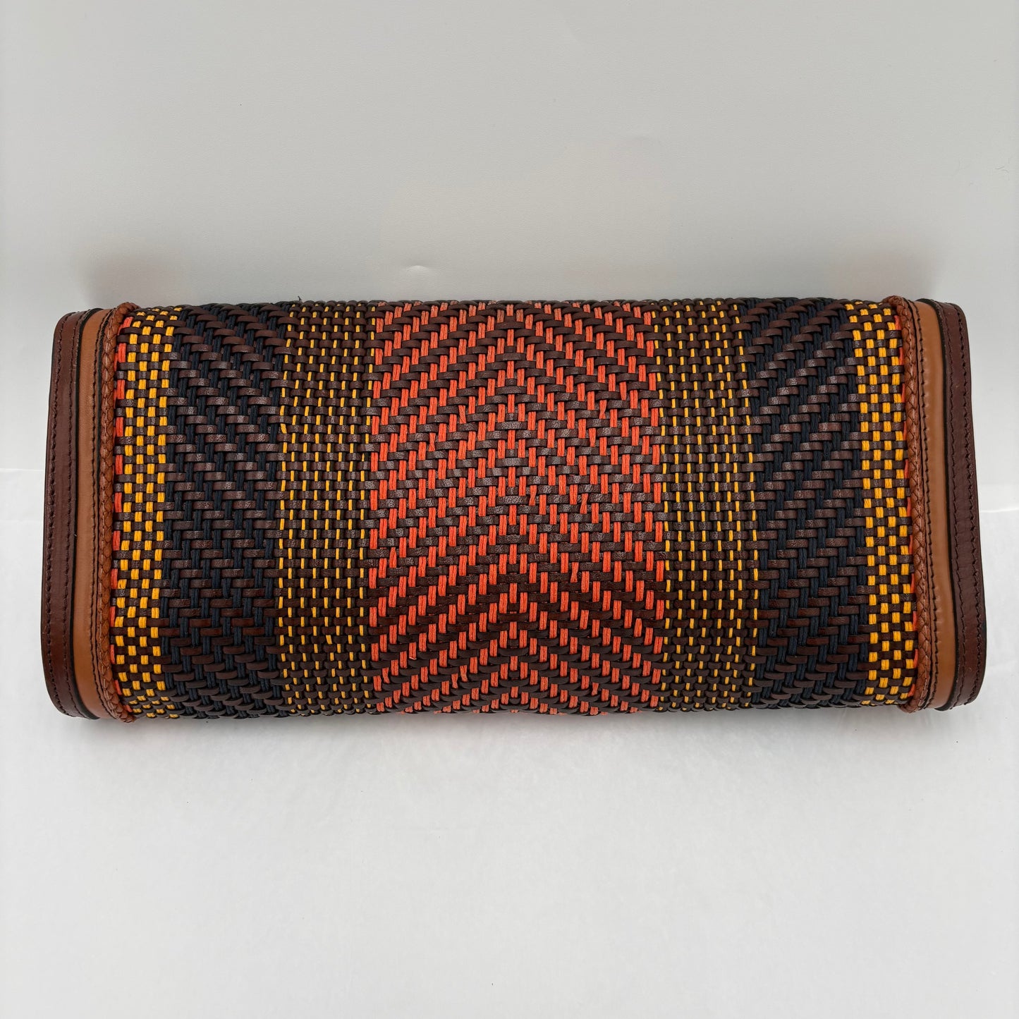 Burberry Prorsum Woven Margot Clutch