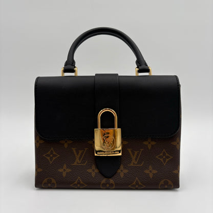 Chipped Louis Vuitton Monogram Locky 2 Way Bag