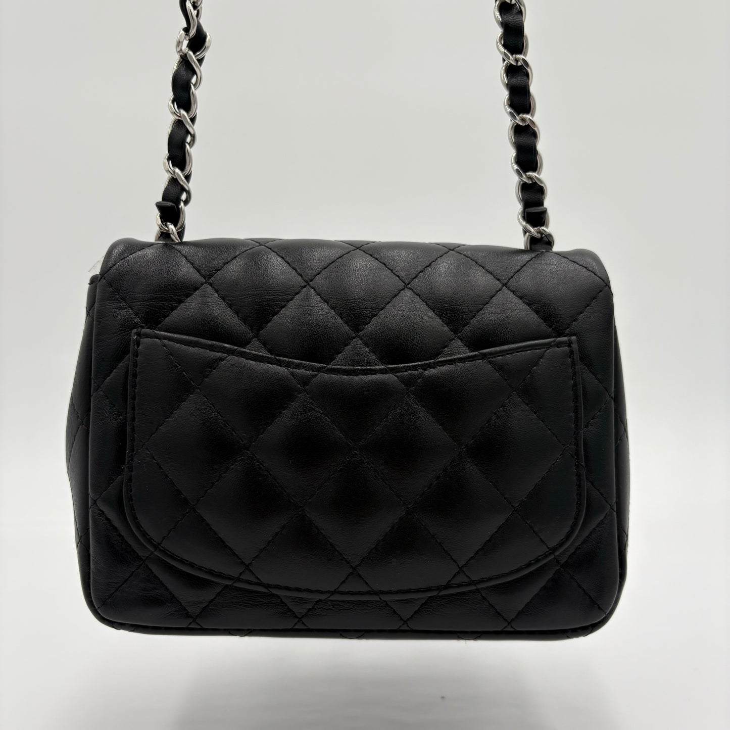 2023 Chipped Chanel Mini Square Classic Single Flap